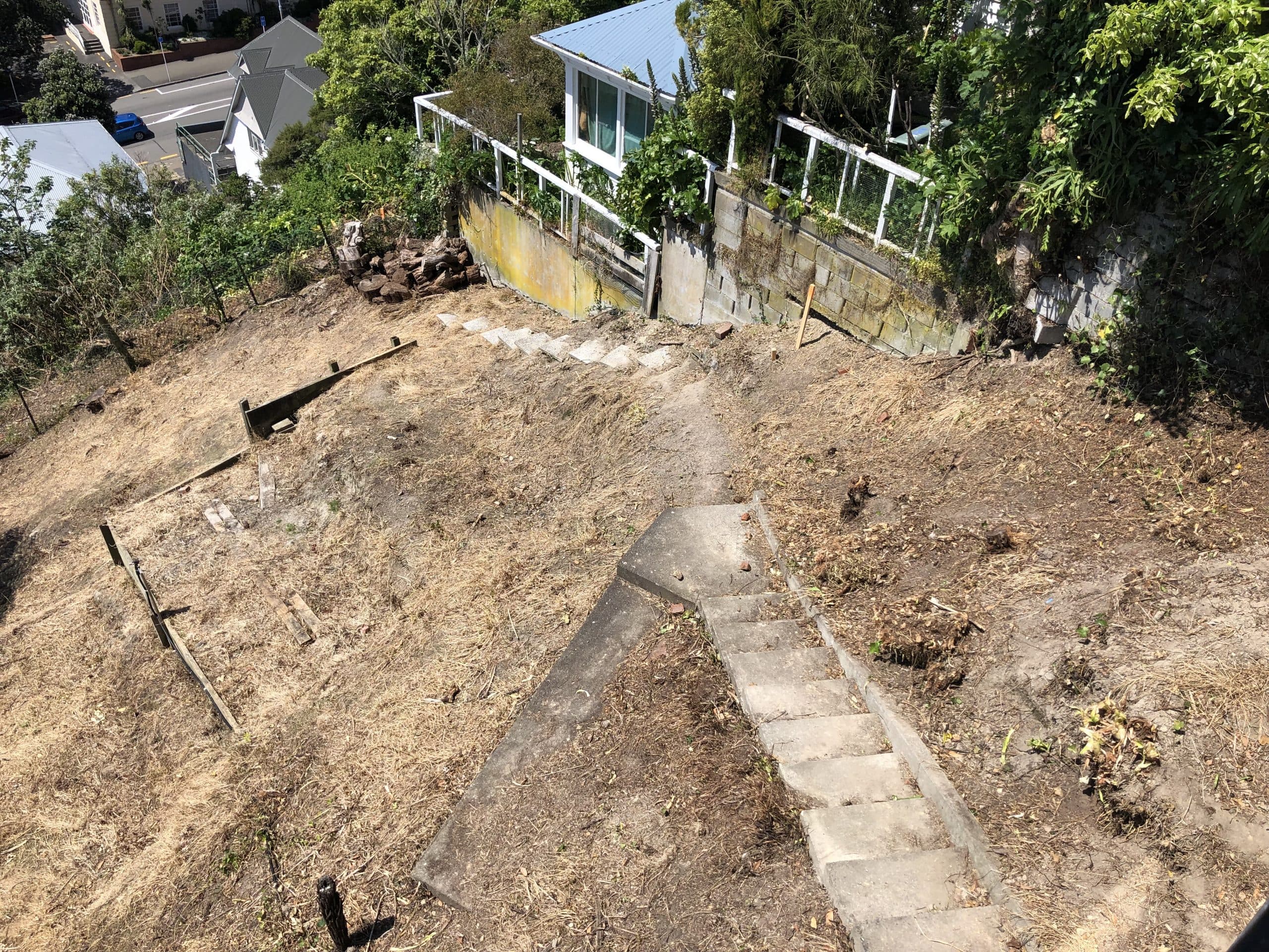 Kelburn before the build, photo 2