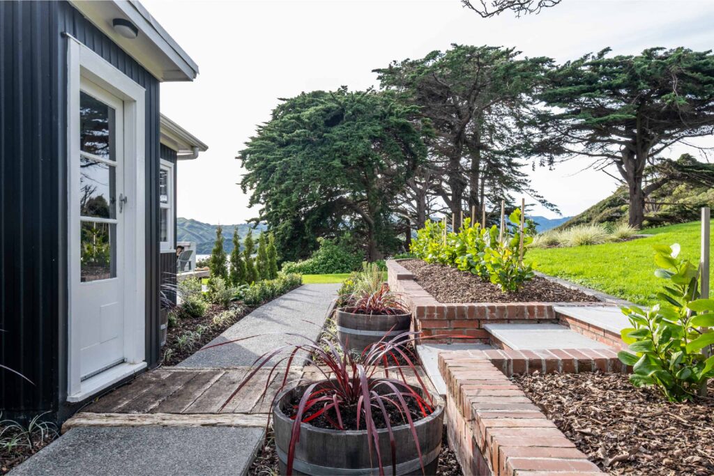 Distinctive Home and Landscapes - Paremata Road - Back Walkway AFTER