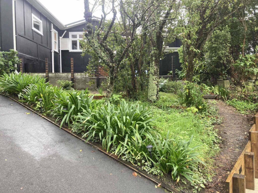 Distinctive Homes and Landscapes - Paremata Road - Driveway Entrance